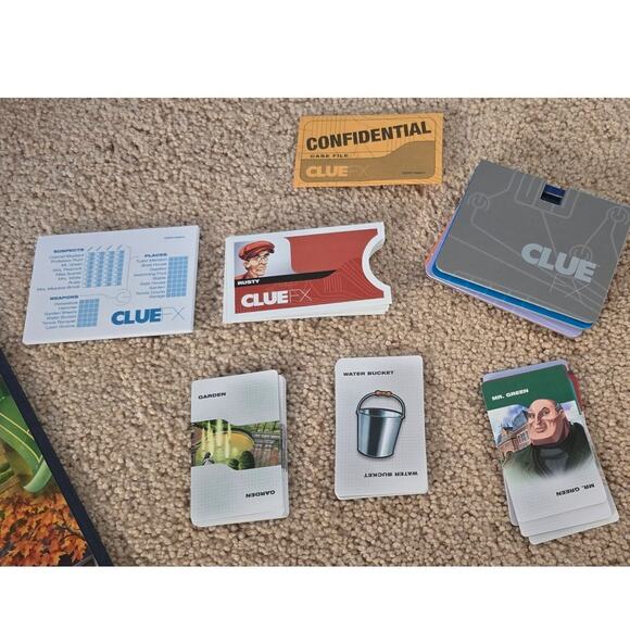 Vintage Clue FX Talking Board Game from 2003 - Picture 4 of 15